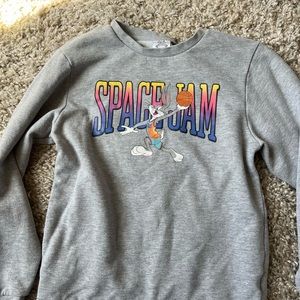 Space Jam sweatshirt grey